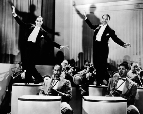 The Nicholas Brothers tap dancers